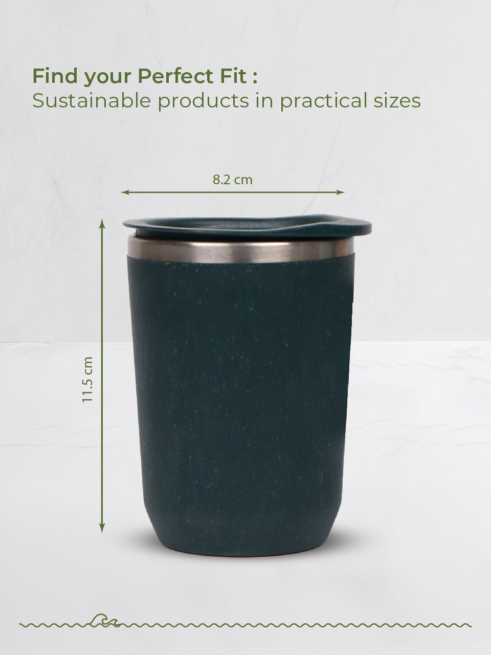 Lido Sipper - Olive Ridley Green