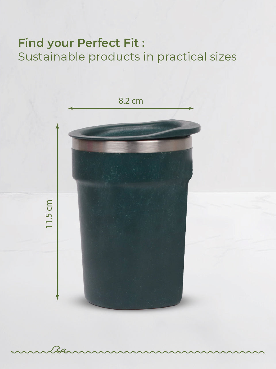 Terra Sipper - Olive Ridley Green