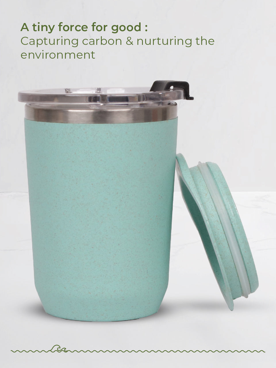 Lido Sipper - Ocean Wave Blue (Light Green)